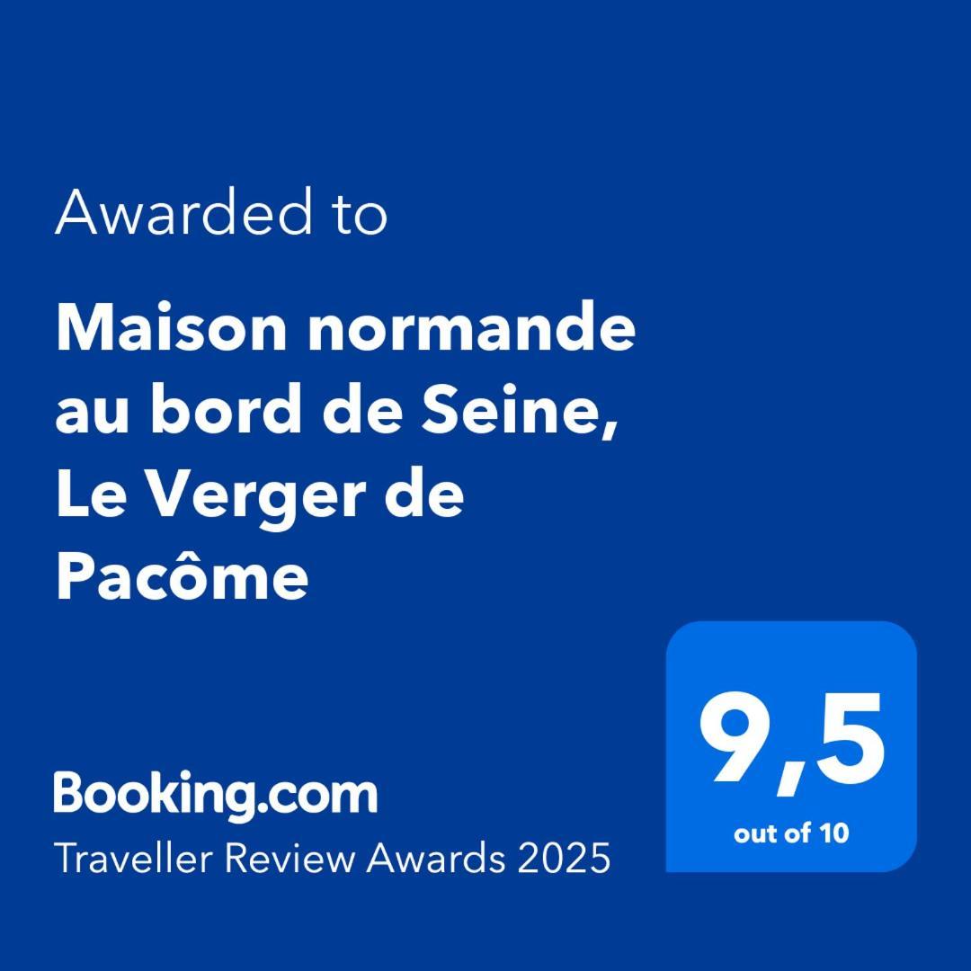 Maison Normande Au Bord De Seine, Le Verger De Pacôme *